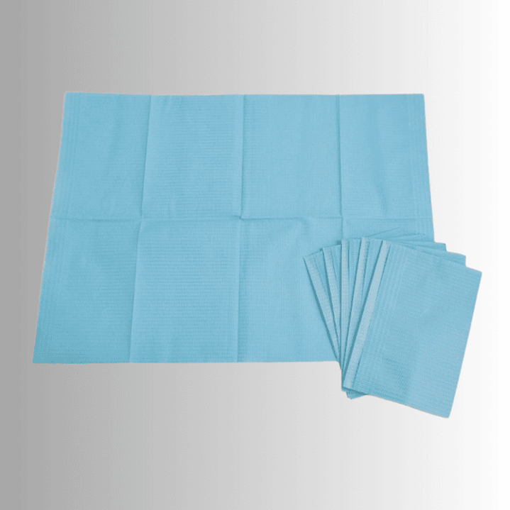 Babero Dental / Campo de Trabajo Desechable – 36 x 46 cm (Pack 100 Unidades) 1