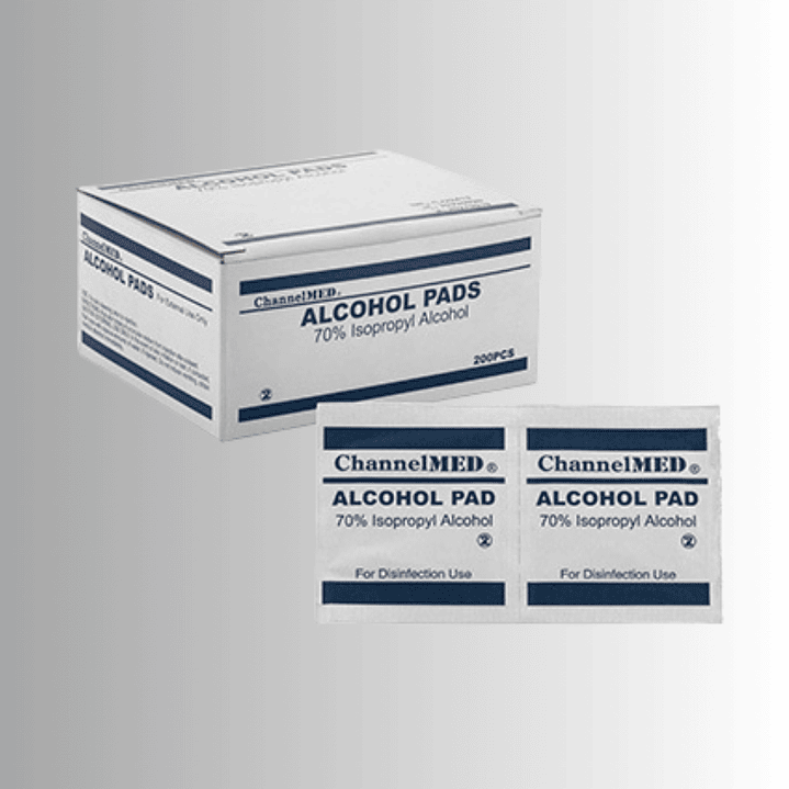 TOALLITAS CON ALCOHOL ISO AL 70% (ALCOHOL PADS) 200un 1