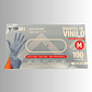 GUANTE DE VINILO AZUL 100u - Miniatura 2