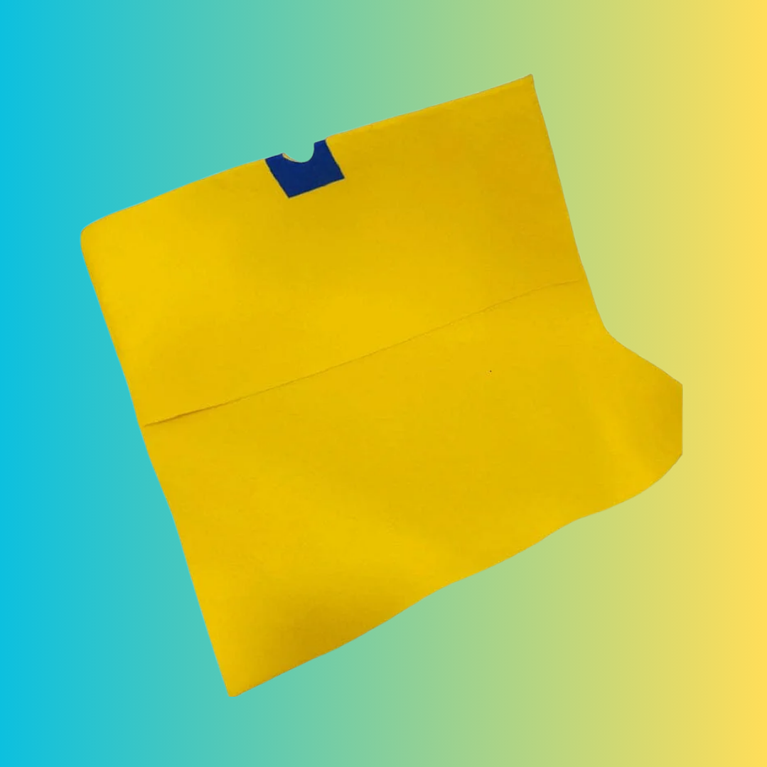 TRAPERO AMARILLO DE GAMUZA 50X60 1