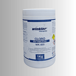 CLORO EN TABLETAS TRIPLE ACCION ENV. 1kg. WK-855TA