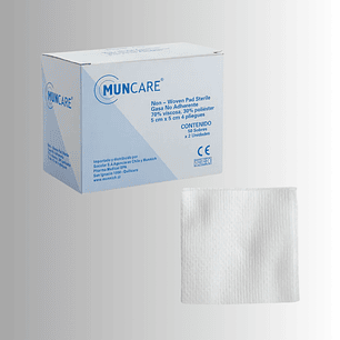 GASA NO TEJIDA ESTÉRIL 5 X 5 CM CAJA 100 UNIDADES