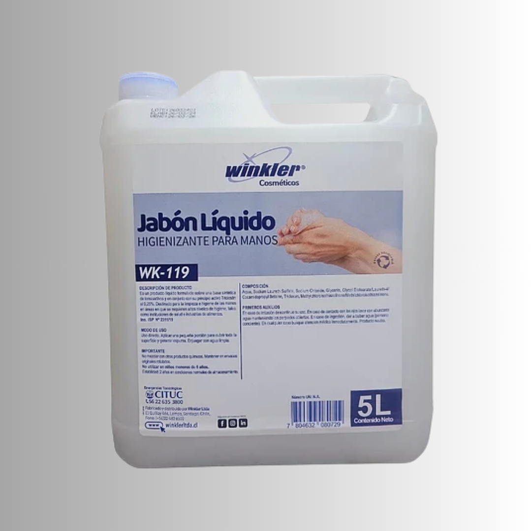 JABON HIGIENIZANTE TRICLOSAN 0.25% ENV. 5L.  1