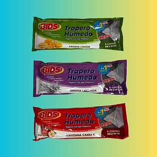 TRAPERO HUMEDO PARA TODO PISO 7u +1u