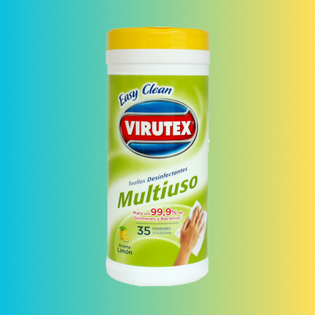 Toallitas con Cloro Virutex 35 unidades 1
