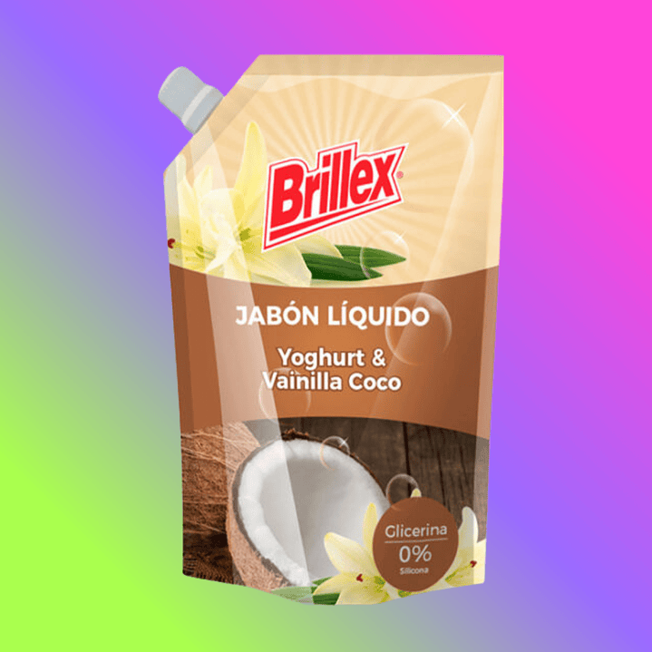Jabón Yogurth Vainilla y coco 750 ml Doypack 1