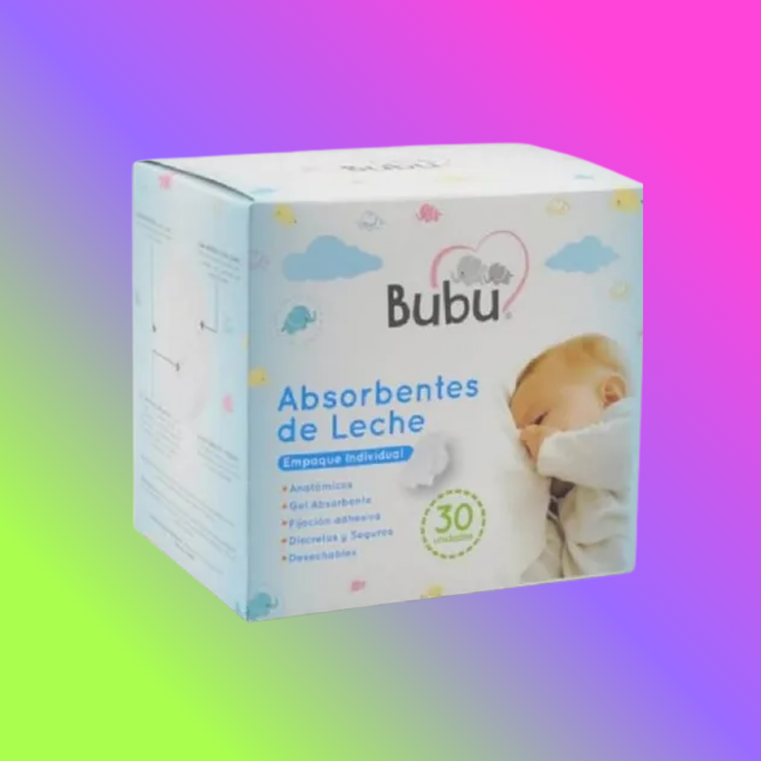 ABSORBENTE DE LECHE 30UN BUBU 1