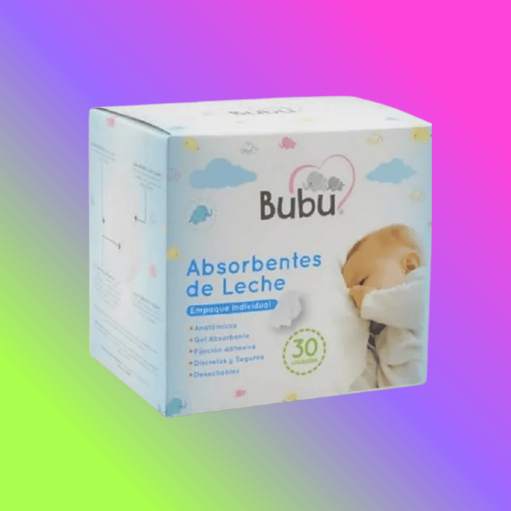 ABSORBENTE DE LECHE 30UN BUBU 1
