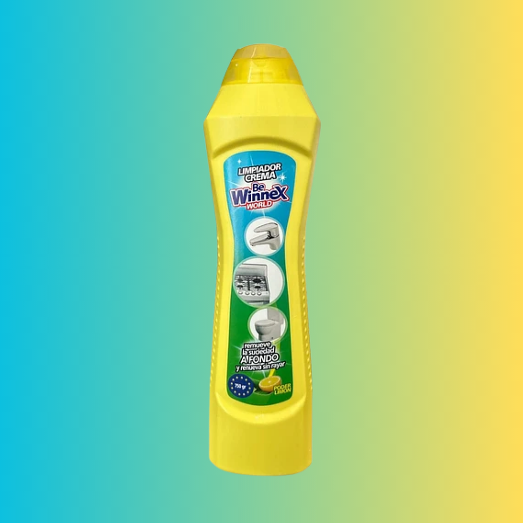 LIMPIADOR EN CREMA 750 ML WINNEX LIMON 1