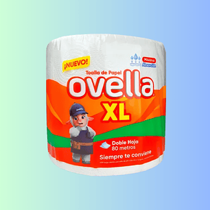 TOALLA DE PAPEL PREPICADA XL OVELLA