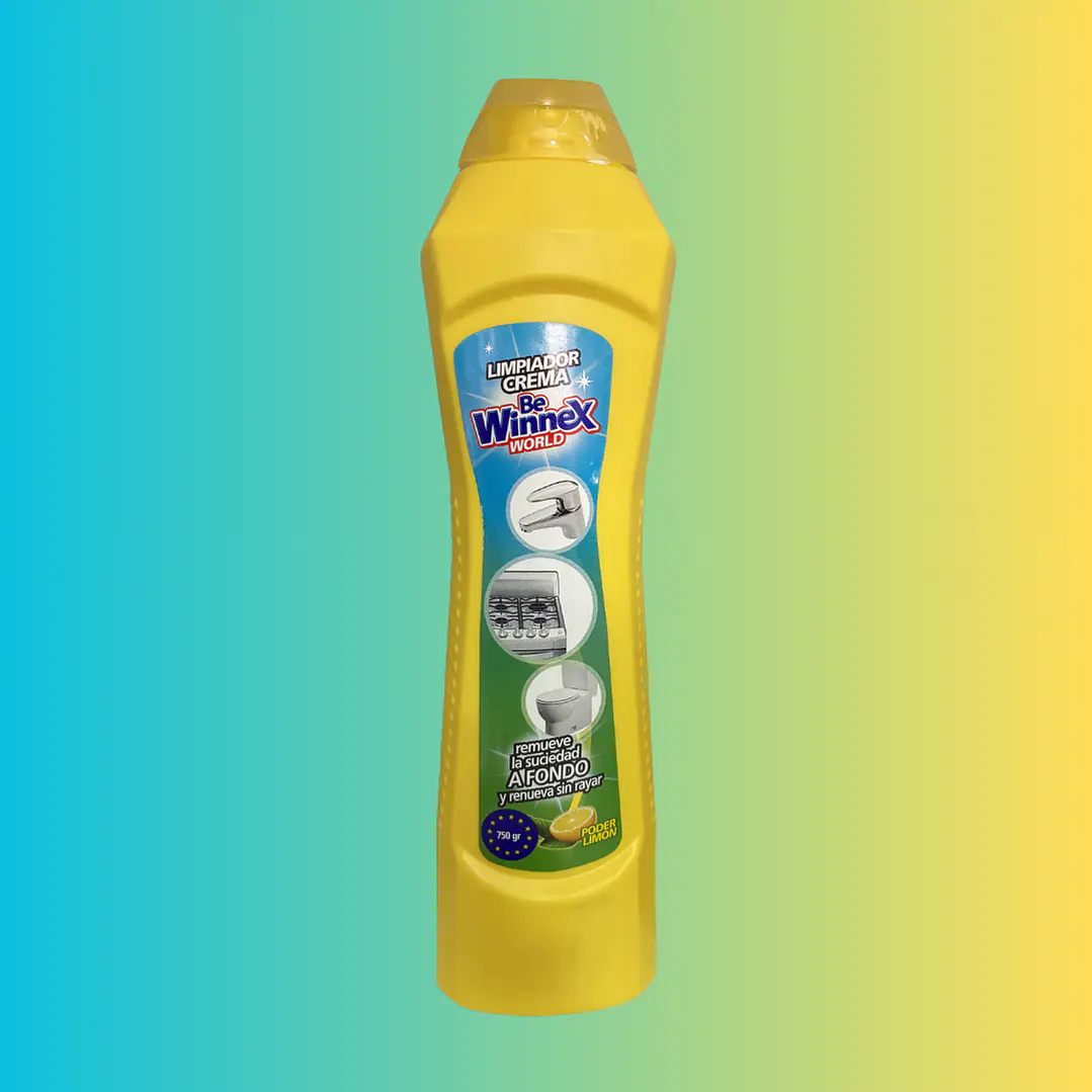 LIMPIADOR EN CREMA 750 ML WINNEX LIMON 1