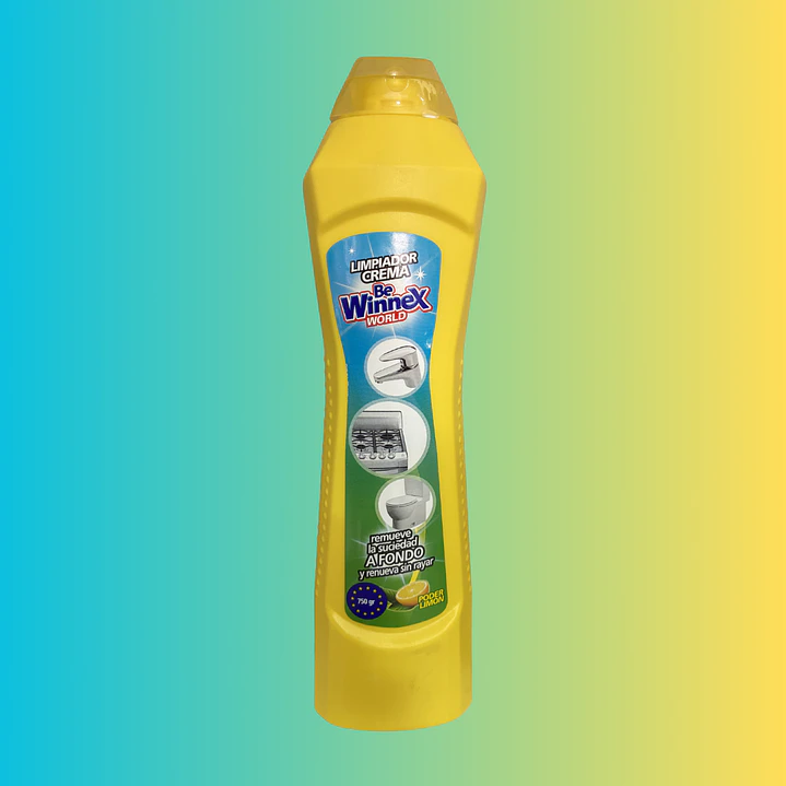 LIMPIADOR EN CREMA 750 ML WINNEX LIMON 1