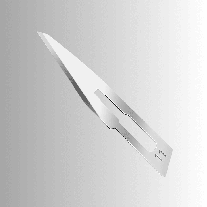 Hoja Bisturí N°10 Chanel Med (Caja 100 unidades) 1