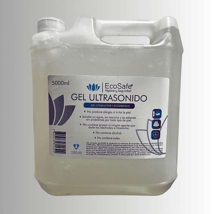 GEL CONDUCTOR ULTRA SONIDO 5 LT ECOSAFE 1