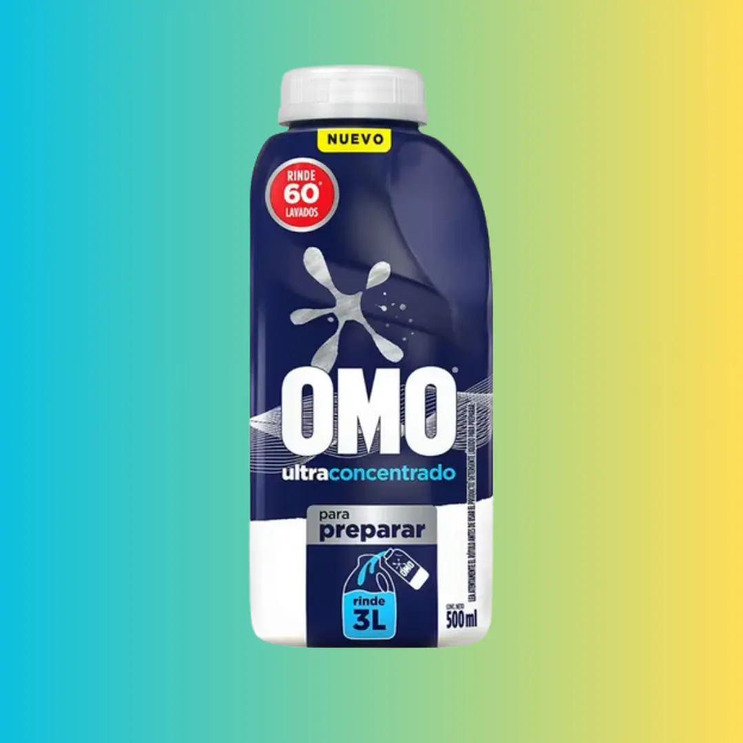 DETERGENTE LÍQUIDO OMO PARA DILUIR  1