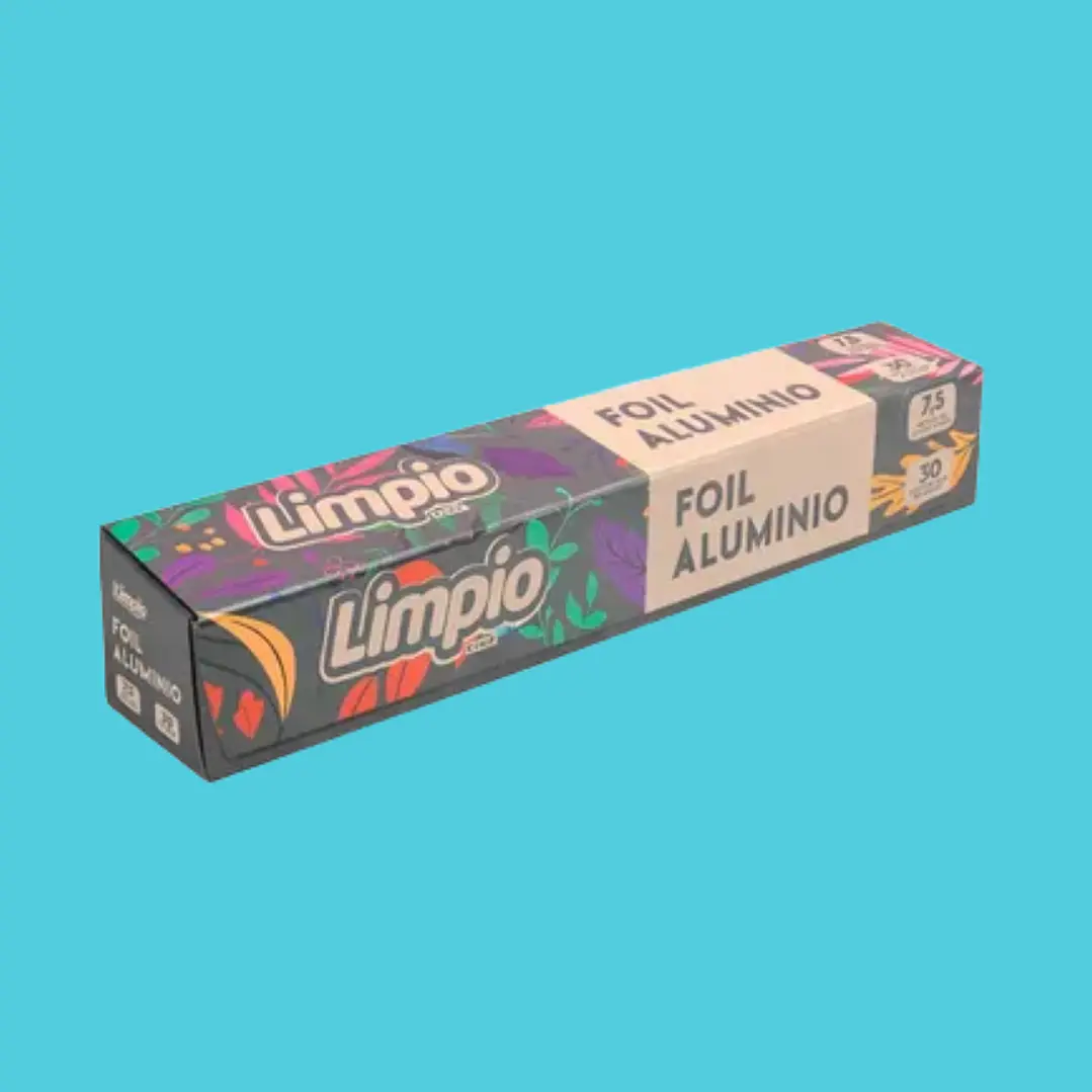 ALUMINIO FOIL 7,5 MTS CON ESTUCHE 1