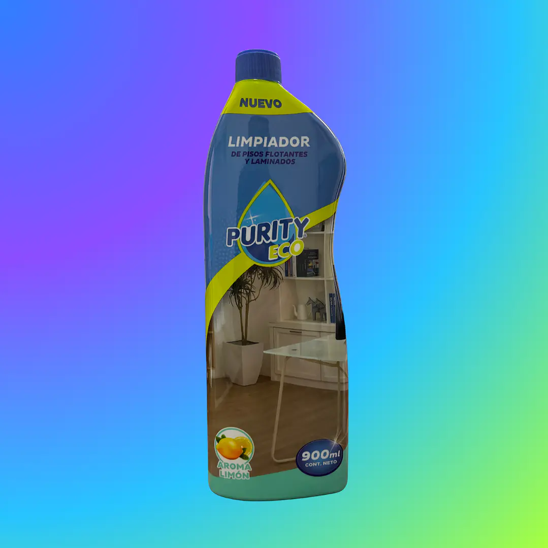 Limpiador de Pisos Flotantes y Laminados Aroma Limón 900 ml 1