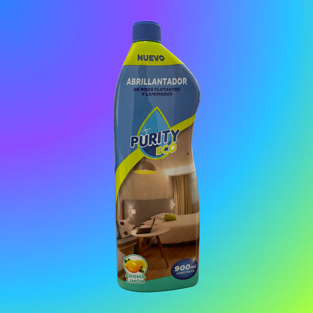 Abrillantador para Pisos Flotantes y Laminados Aroma Limón 900 ml 1