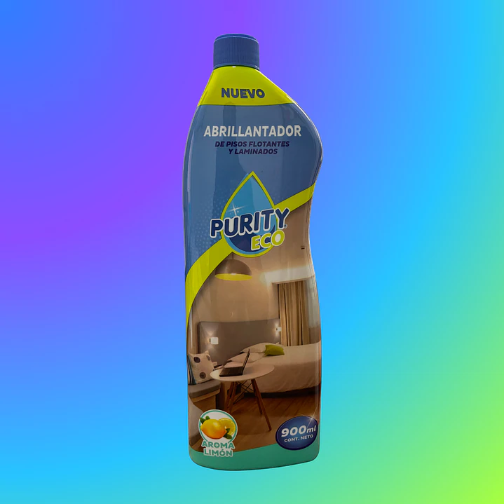 Abrillantador para Pisos Flotantes y Laminados Aroma Limón 900 ml 1
