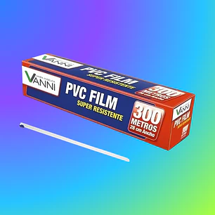 Film Alimentos 300 Metros con Caja de Autocorte