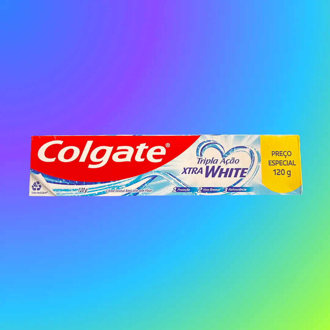 Pasta Dental Colgate Triple Acción Xtra White 120 g 1