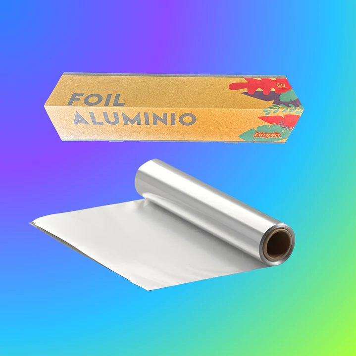 Aluminio Foil 30 cm x 60 Metros 1