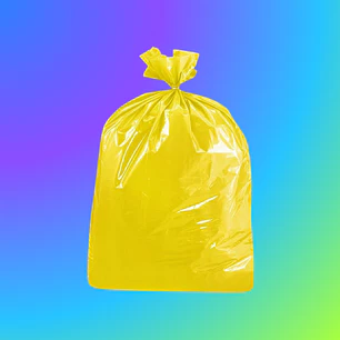 Bolsa de Basura Amarilla 120 x 150 cm  10 Unidades