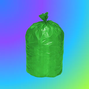 Bolsa de Basura Verde 120 x 150 cm 10 Unidades