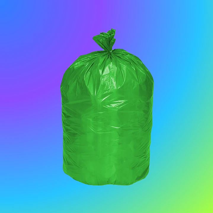 Bolsa de Basura Verde 120 x 150 cm 10 Unidades 2