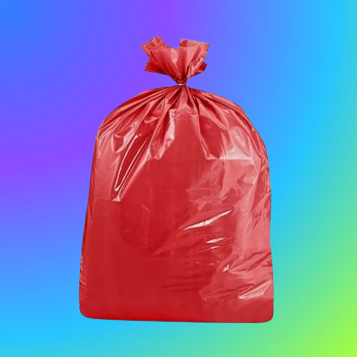Bolsa de Basura Roja 120 x 150 cm 10 Unidades 2