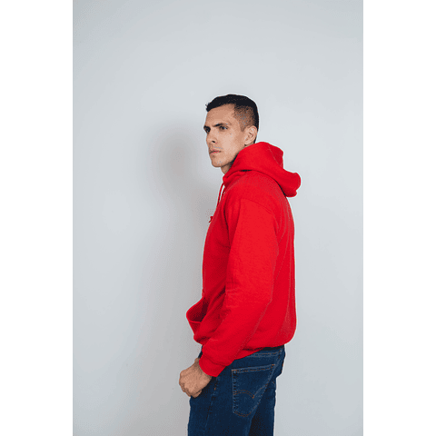 HOODIE ROJO UNISEX