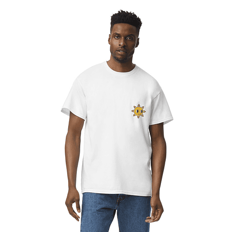 Camiseta blanca - Retro Blesscard