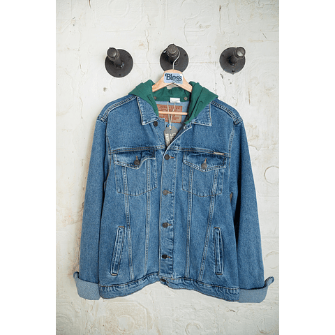 Chaqueta de Jean Pintada a Mano