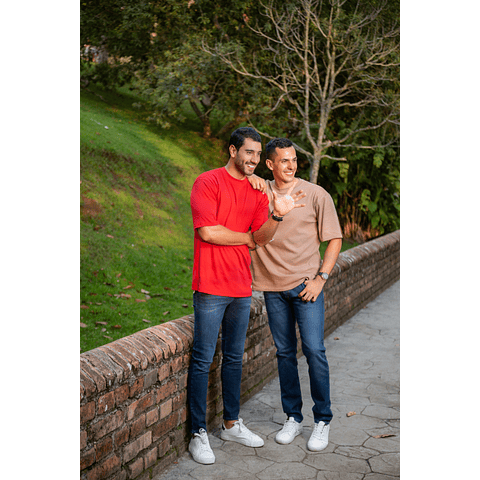 CAMISETA OVERSIZER ROJA