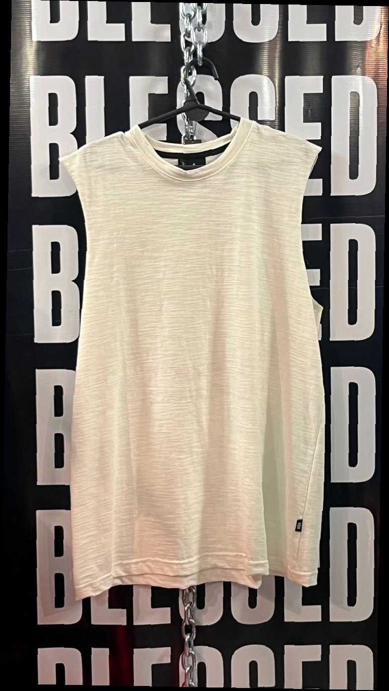 Musculosa Blanca Lisa