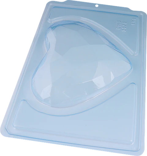 CORAZÓN GEOMETRICO 1KG - FORMA 3 PARTES SP