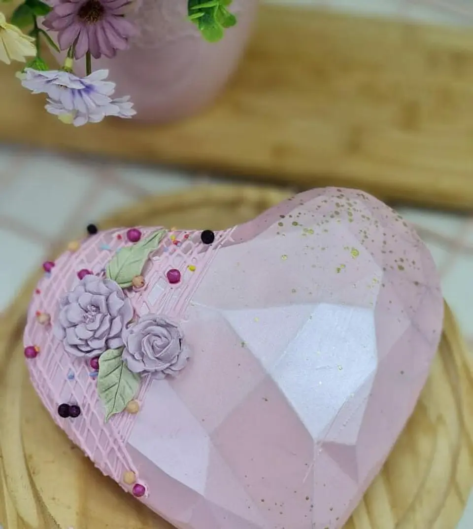 CORAZÓN GEOMETRICO 1KG - FORMA 3 PARTES SP 1