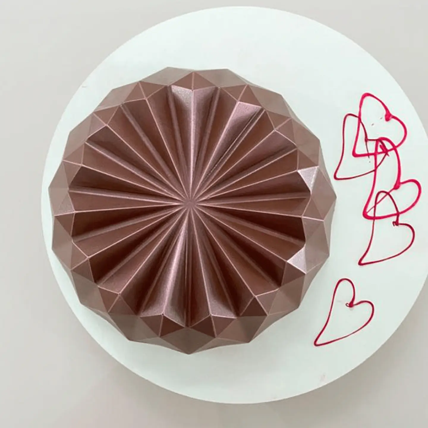 TORTA ORIGAMI - FORMA 3 PARTES SP 2
