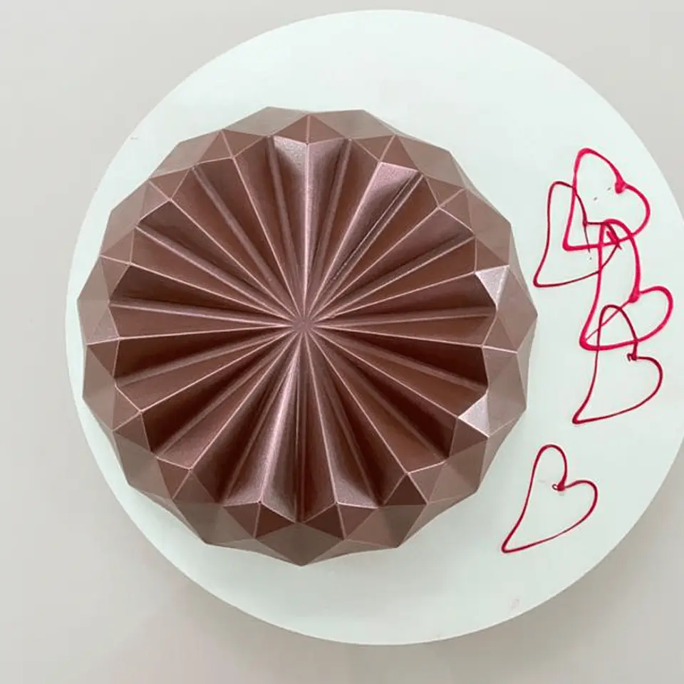 TORTA ORIGAMI - FORMA 3 PARTES SP 2