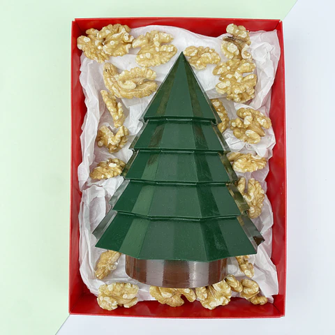 ARBOL DE NAVIDAD 3D -FORMA 3 PARTES