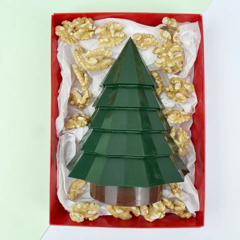 ARBOL DE NAVIDAD 3D -FORMA 3 PARTES 2