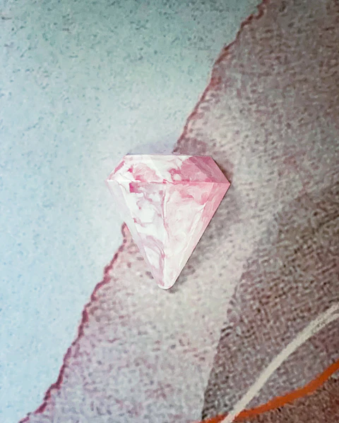 HUEVO DIAMANTE 250G - FORMA 3 PARTES