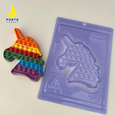UNICORNIO POP IT - FORMA 3 PARTES