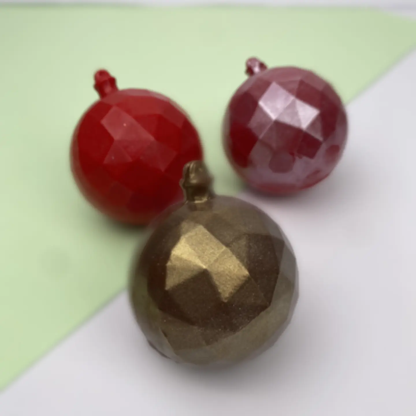 ESFERA GEOMETRICA DE NAVIDAD - FORMA 3 PARTES 2
