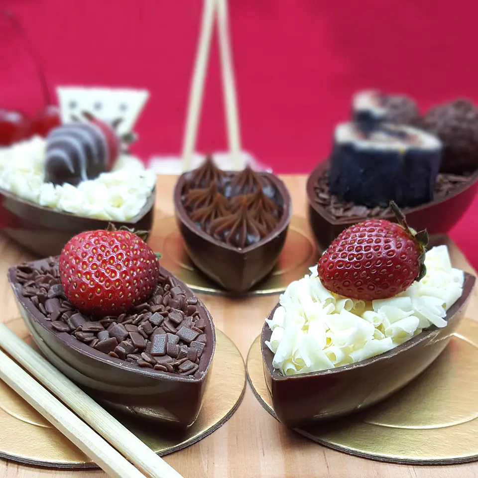 BARCO DE CHOCOLATE PEQUEÑO - FORMA 3 PARTES 1