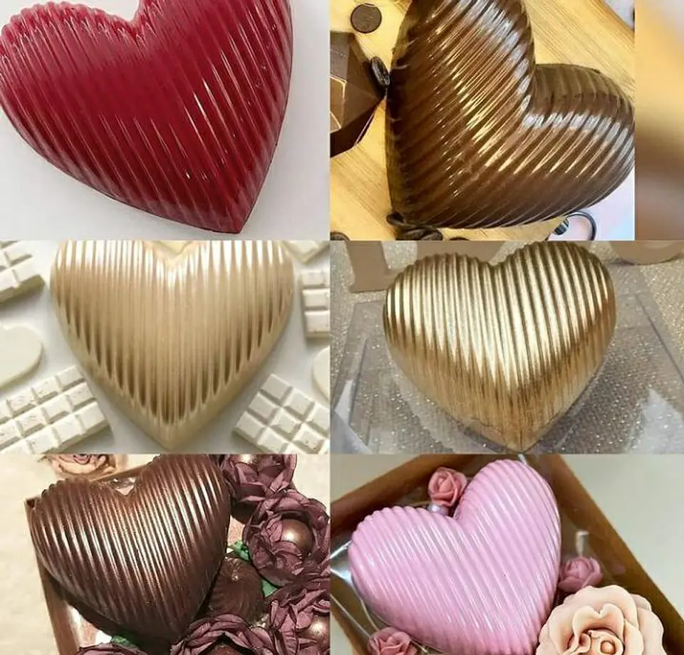 CORAZON A RAYAS ESPECIAL - FORMA 3 PARTES 2