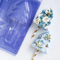 PALETA ARBOL DE PASCUA - FORMA 3 PARTES