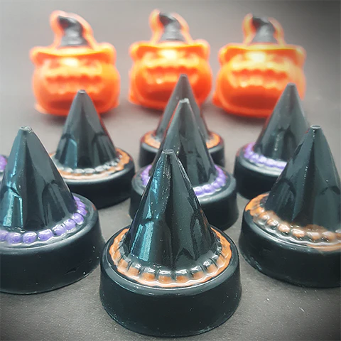 SOMBRERO DE BRUJA  - FORMA 3 PARTES