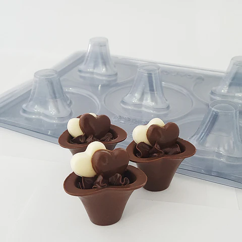 VASO MOUSSE 5 - FORMA 3 PARTES