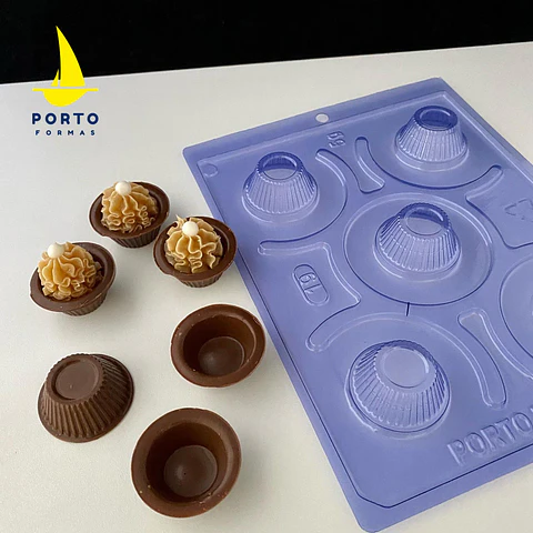 MINI CUPCAKE - FORMA 3 PARTES